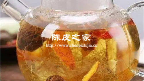 玉米须陈皮茶