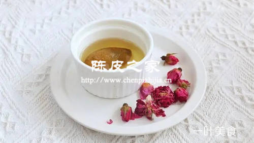 陈皮加玫瑰花泡茶的功效和作用