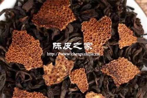 陈皮和绿茶一起泡