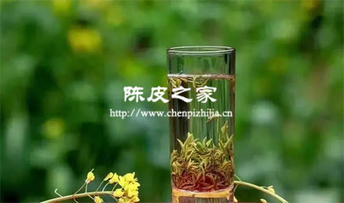 陈皮和绿茶一起泡行吗