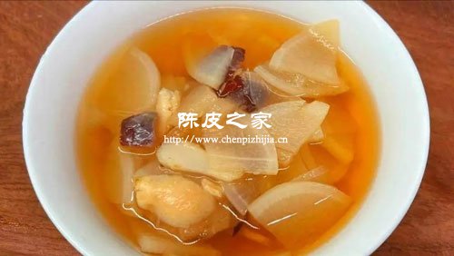 陈皮梨汤怎么做 陈皮梨汤的制作方法