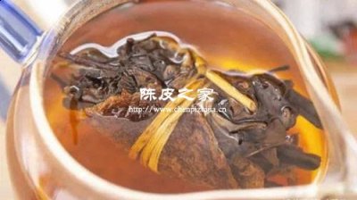 陈皮白茶能利尿醒酒吗