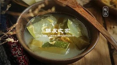 陈皮冬瓜海带汤的做法及作用