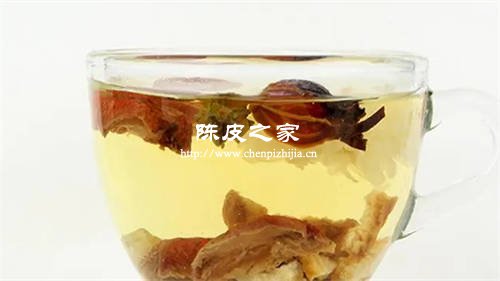 栀子和陈皮泡水喝有好处吗