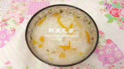 陈皮搭配山药的两种食疗做法