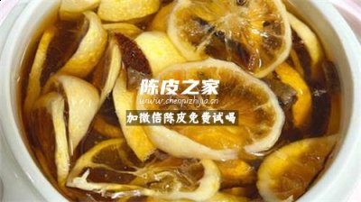 陈皮和柠檬泡水有什么好处