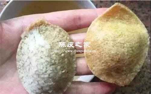 新会陈皮表面发白还能吃吗