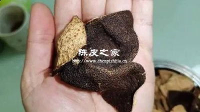 陈皮的颜色怎么是黑色的