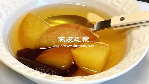 陈皮和苹果煮水喝