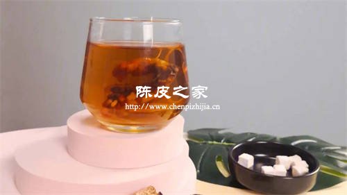 陈皮五味子泡水喝的功效与作用