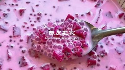 煮火龙果可以放陈皮吗