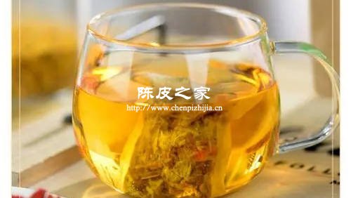 陈皮胎菊可以一起喝吗