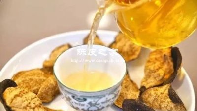 煮的陈皮水多少度喝