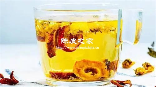 枸杞陈皮绿茶可以一起泡水喝吗