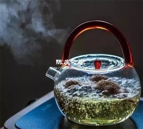 新会陈皮开水直接泡可以吗