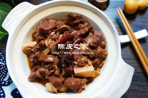 老陈皮烧牛肉汤为什么发苦