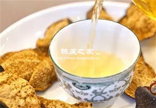 陈皮煮粥泡水刮白色的瓤吗