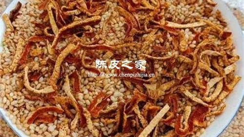 喝炒熟的大米和陈皮的作用