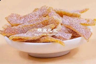 怎样制作盐津陈皮