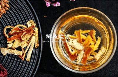 陈皮泡水喝的味道是什么味 陈皮泡水味道