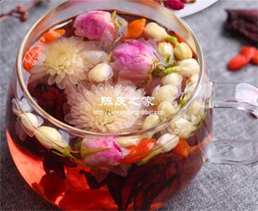 陈皮和玫瑰花泡水有什么功效