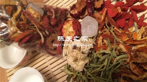 金银花野菊花陈皮泡水喝有什么功效与作用