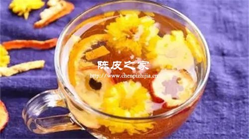 孕妇可以喝杞子菊花陈皮茶吗