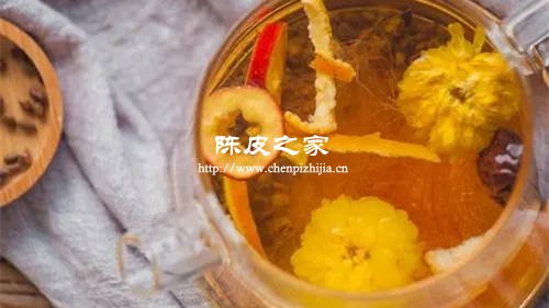 陈皮可以和什么一起泡水喝祛痰