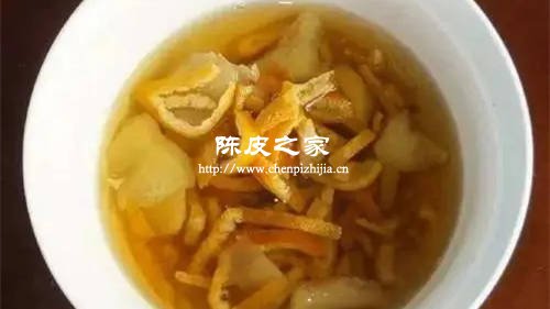 陈皮和白萝卜一起煮水对人体有什么作用