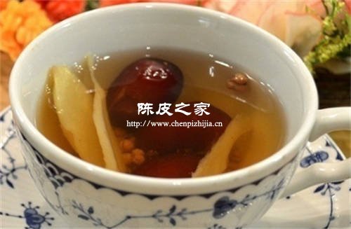 红枣陈皮生姜泡水喝的好处有哪些