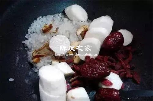 陈皮山药大枣煮水喝有什么作用