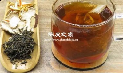 绿茶可以和陈皮一起泡茶吗