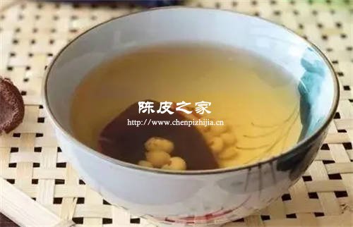 花椒陈皮姜泡水喝能减肥吗