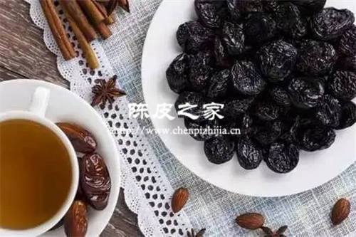 陈皮乌梅枸杞养生茶