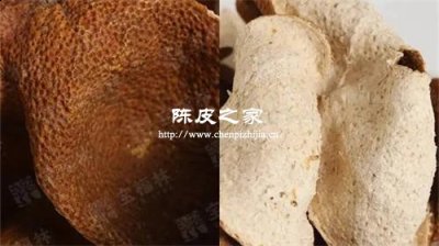 做陈皮的时候橘子皮里的白膜要去么