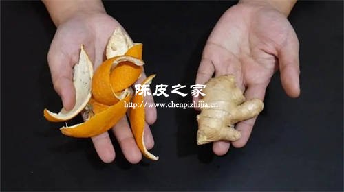 橘子皮和苹果和姜泡水喝的功效和作用