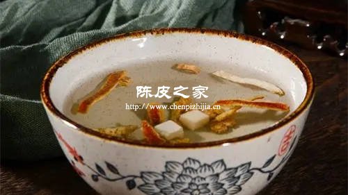 党参桂肉陈皮枸杞红糖生姜煮水的功效
