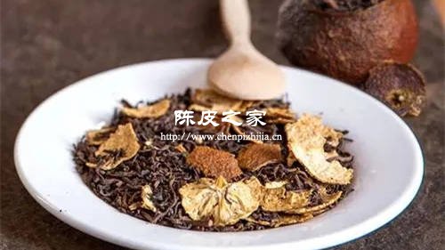 陈皮与茶叶一起冲泡的功效与作用