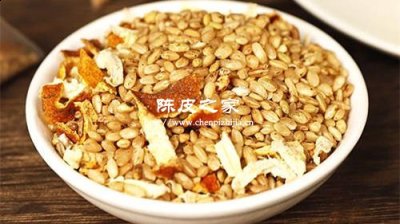 陈皮生姜红枣炒米水的功效和作用