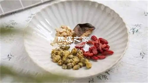 陈皮山楂西洋参菊花泡水喝的功效