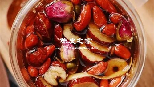 陈皮山楂杞子泡水喝的功效和作用
