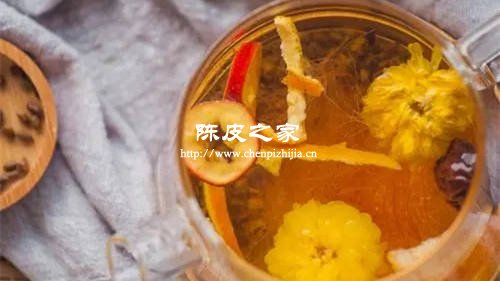 陈皮山楂菊花泡水喝的功效和作用