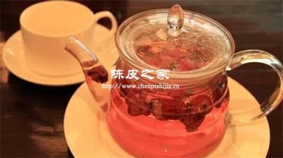 陈皮山楂红茶泡水喝的功效和作用