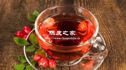 陈皮山楂红茶泡水喝的功效和作用