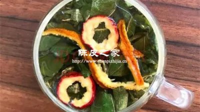 陈皮山楂荷叶泡水喝的功效和作用