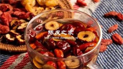 陈皮山楂枸杞泡水喝的功效和作用