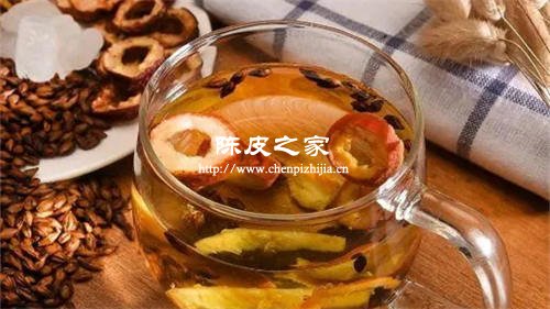 陈皮山楂枸杞泡水喝的功效和作用