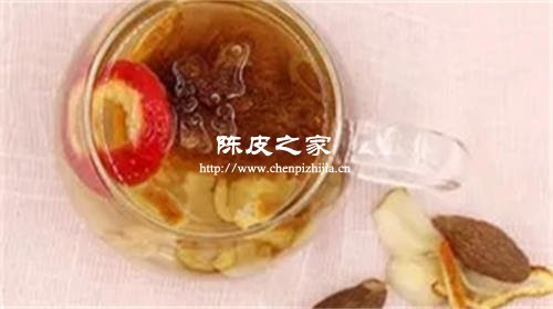 陈皮山楂冰糖泡水喝的功效和作用