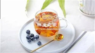 黄芪陈皮金银花菊花枸杞泡水喝的功效