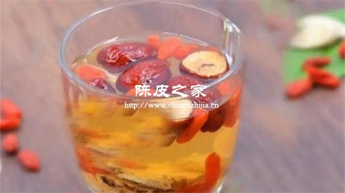 黄芪和枸杞红枣陈皮泡水喝有什么作用